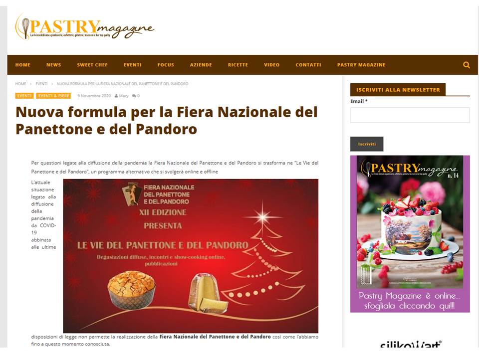 Nuova Formula della Fiera Nazionale del Panettone e del Pandoro