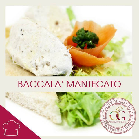 Baccalà Mantecato | porzione da 120 gr - officinegastronomiche
