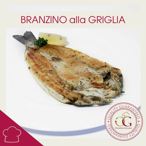 Branzino alla Griglia | porzione da 150 gr - officinegastronomiche