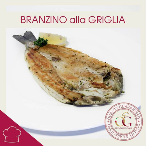 Branzino alla Griglia | porzione da 150 gr - officinegastronomiche