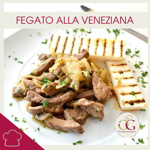 Fegato alla Veneziana | porzione da 190 gr - officinegastronomiche