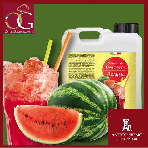 Granita Liquida Anguria | Tanica da 6,5 kg - officinegastronomiche