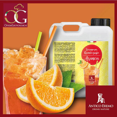 Granita Liquida Arancia | Tanica da 6,5 kg - officinegastronomiche
