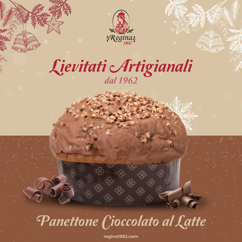 Regina Bakery - PANETTONE AL CIOCCOLATO AL LATTE - 1 kg