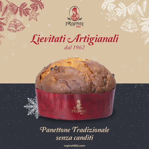 Regina Bakery - PANETTONE TRADIZIONALE SENZA CANDITI - 1 kg