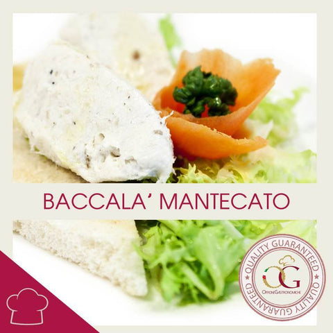 Baccalà Mantecato |  porzione  da 120 gr - officinegastronomiche