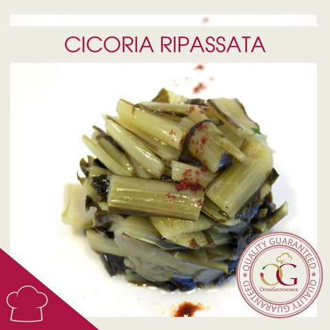 Cicorione Croccante Ripassato | porzione da 200 gr - officinegastronomiche