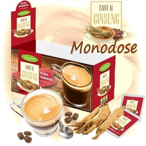 Caffè al Ginseng in bustine monodose - officinegastronomiche