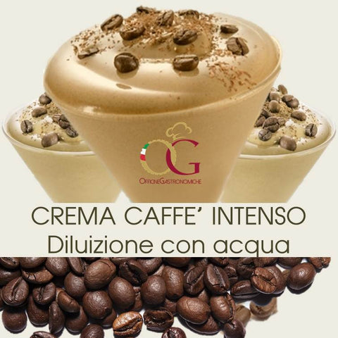 Crema Caffè Bar con acqua Gusto Intenso - officinegastronomiche
