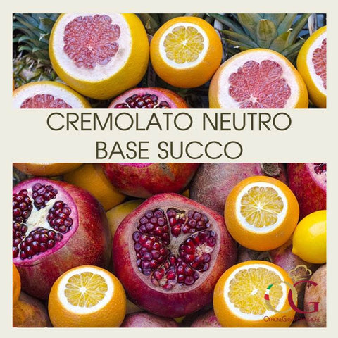 Cremolato Neutro Base Succo - officinegastronomiche