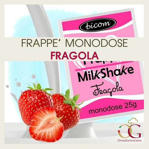 Frappè Monodose alla Fragola - officinegastronomiche