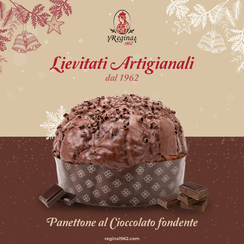 Regina Bakery - PANETTONE AL CIOCCOLATO FONDENTE - 1 kg