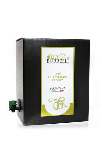 Olio extravergine di oliva di Peranzana in Conversione Biologica - Bag in Box da 5 litri