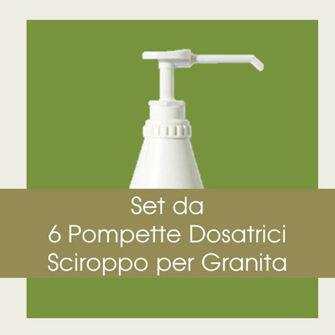 Pompetta Dosatrice per Sciroppi Granita - officinegastronomiche