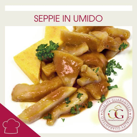 Seppie in Umido | porzione da 170 gr - officinegastronomiche