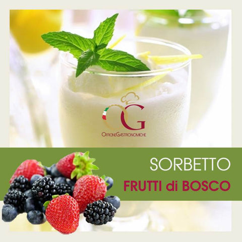 Sorbetto Frutti di Bosco - officinegastronomiche