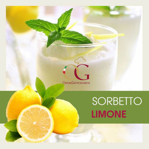 Sorbetto Limone - officinegastronomiche