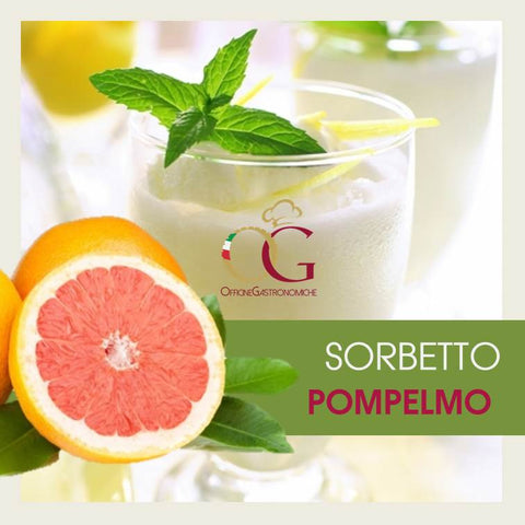 Sorbetto Pompelmo Rosa - officinegastronomiche