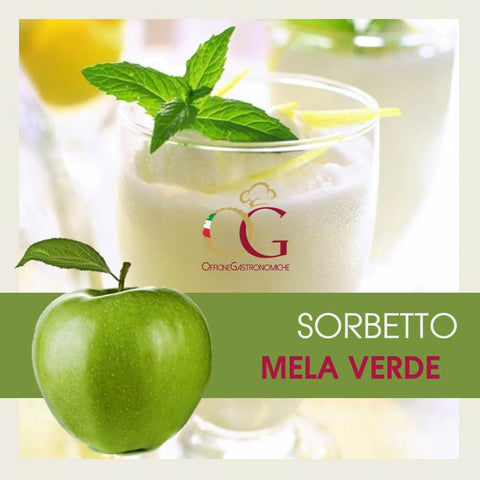 Sorbetto Mela Verde - officinegastronomiche