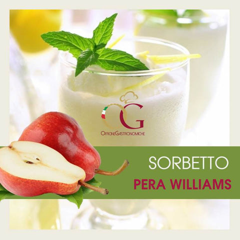 Sorbetto Pera Williams - officinegastronomiche