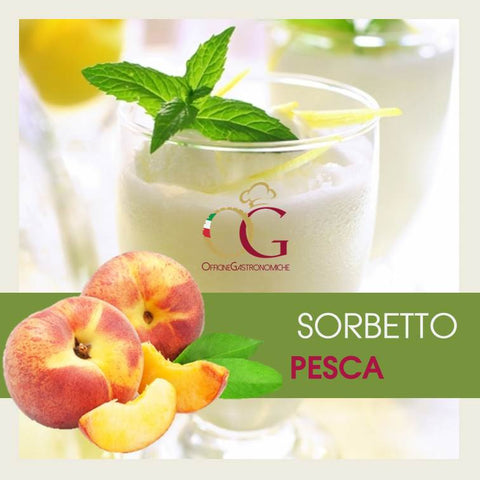 Sorbetto Pesca - officinegastronomiche