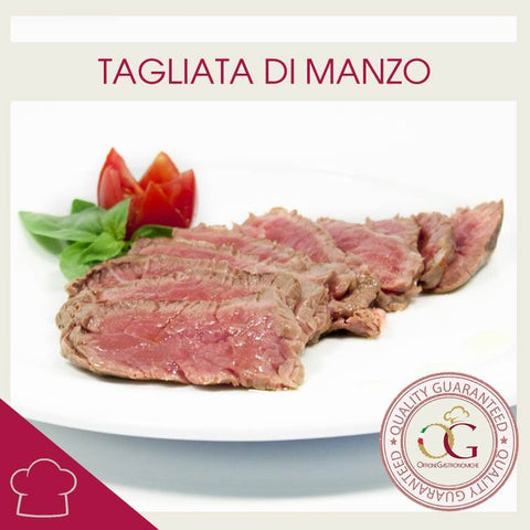 Tagliata di Manzo | porzione da 170 gr ca - officinegastronomiche