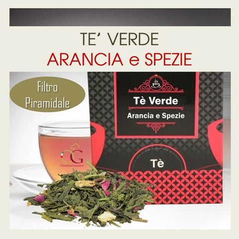 Tè Verde Arancia e Spezie - officinegastronomiche