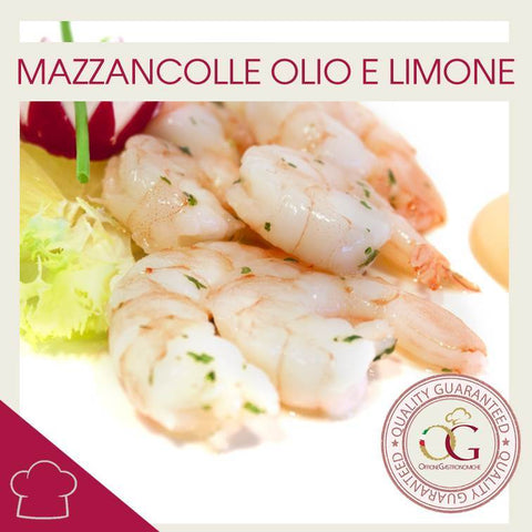 Mazzancolle Olio e Limone | porzione da 160 gr - officinegastronomiche