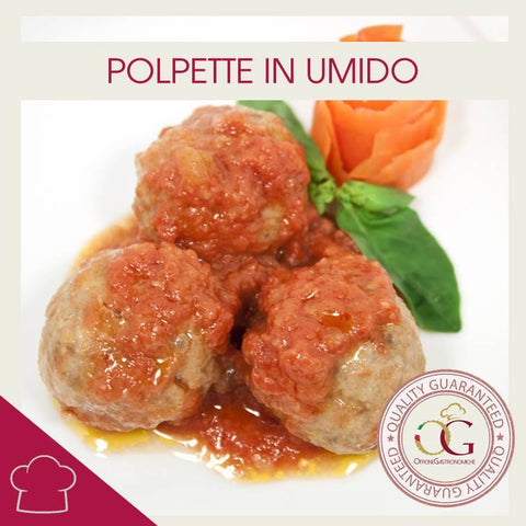 Polpette in Umido | porzione da 250 gr - officinegastronomiche