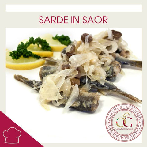 Sarde in Saor | porzione da 190 gr - officinegastronomiche