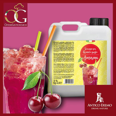 Granita Liquida Amarena | Tanica da 6,5 kg - officinegastronomiche