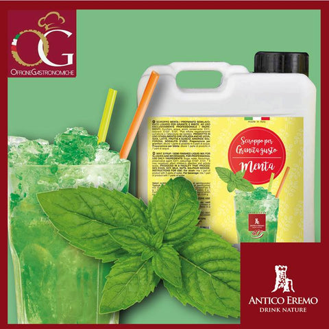 Granita Liquida Menta | Tanica da 6,5 kg - officinegastronomiche